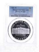 PR70 DCAM 1992-W White House Bicentennial Commemorative Dollar - PCGS