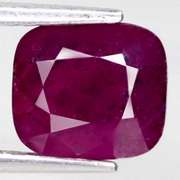 Stunning violet red 2.88ct unheated Ruby