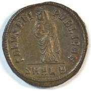 Scarce Mint Fausta Roman Bronze Piece. Died in 326 AD