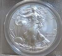 2011 Unc Silver Eagle PCGS MS-69