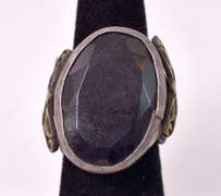 Dreamy Massive 14.07CTS Sapphire Ring in Sterling Silver