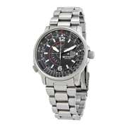 Citizen Black Dial Eco-Drive Pilots Watch