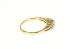 14K Yellow Gold Graduated Diamond Classic Statement Band Ring