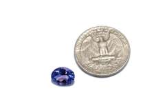 Royal Natural Tanzanite 2.73ct. oval