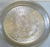 1899-O Morgan Dol PCGS MS-64 color