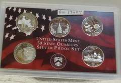 2000 Silver PRF State Qtr Set