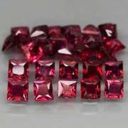 Radiant princess cut! Unheated! 3.88ct Sapphire set!