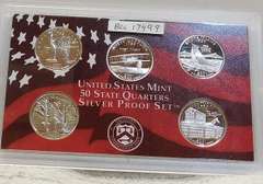 2001 Silver PRF State Qtr Set