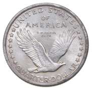 1917-D Standing Liberty Quarter - Type 1