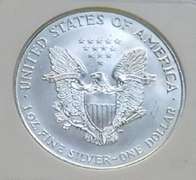 1994 Unc Silver Eagle NGC MS-69 scarce