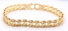 Modern Yellow Gold Ladies Bracelet