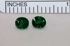 Charming Natural Tsavorite Pair