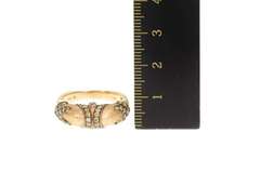 14K Rose Gold 0.96 Ctw Champagne Diamond Statement Ring