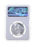 MS64 MINT ERROR 1964 Kennedy Half Dollar - OBV Planchet Flaw - NGC