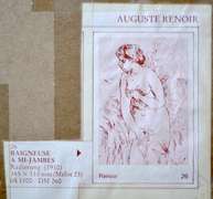 Le Baigneuse Etching By Renowned Artist Pierre August  Renoir
