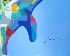 UNIQUE AND BEAUTIFUL PAINTING ON CANVAS