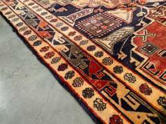 STUNNING PERSIAN VINTAGE RUG 4x9.6