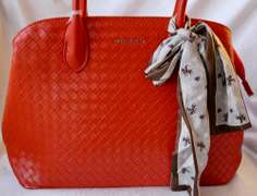 Sexy Red Color Designer Bag By David Jones-Paris