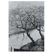 Zahra, Original Oil Painting on Canvas (40" x 60"), Hand Signed with Letter of Authenticity.