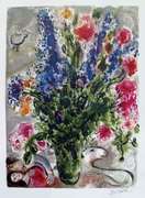 Marc Chagall, Les Lupins Bleu