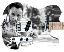 Rare Hand Signed Bruce Springsteen