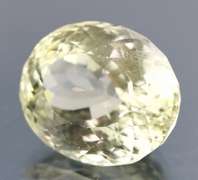 Remarkable 39.43ct high fire platinum blonde Kunzite