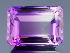 Beautiful 26.80ct top color created Ametrine