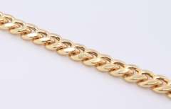 Incredible Yellow Gold Cuban Link Bracelet