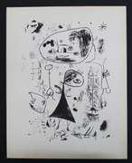 JOAN MIRO LITHOGRAPH 1947