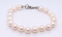 Fresh Water Pearl Bracelet with Sterling Silver Clasp
