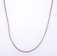 Italian Sterling Silver Popcorn Chain Necklace