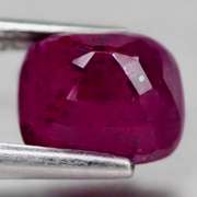 Stunning violet red 2.88ct unheated Ruby