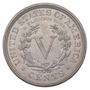 1892 Liberty V Nickel