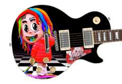 Tekashi69 Autographed Signed Custom Photo Graphics Guitar ACOA