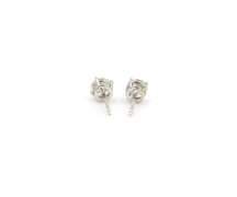Elegant White Gold 1ctw Diamond Stud Earrings