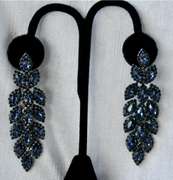 Set of Corn Flower Blue Color Fashion Design Earrings