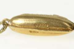 9K Yellow Gold 3D Cruise Ship Liner Passenger Boat Charm/Pendant