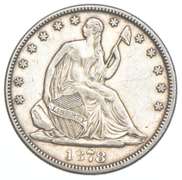 1878 Seated Liberty Half Dollar