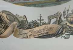 Vintage The jeweler Gold & Silver workers Lithograph