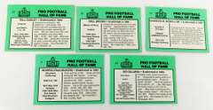 5 Football Immortals Trade Cards