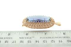14kt Rose Gold Amethyst Pendant/Brooch