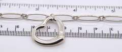 Tiffany & Co Heart Charm Dangle Bracelet