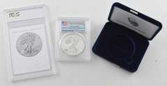 PR69 2019-S American Silver Eagle REV PF First Strike Coin & COA PCGS