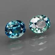 Heated only 1.13ct VS blue Sapphire set