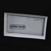 Peter Max, "Sage with Cane II" Framed One-of-a-Kind Mixed Media, Hand Signed with Certificate of Authenticity.