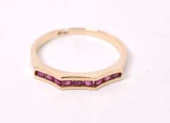 Ravishing Ruby Ring in 14K Yellow Gold