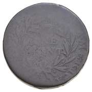 1795 JEFFERSON Head Large Cent - Plain Edge RARE