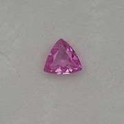 9MM TRILLION CREATED PINK SAPPHIRE LOOSE GEMSTONE