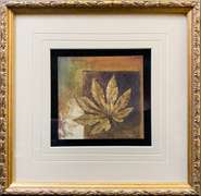 Decorative Art Unique Leaf  Engraving