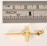 Tasteful Cross with Dove Pendant